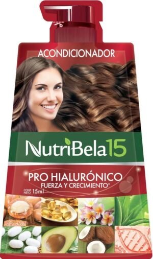 Nutribela 15 Acondicionador Pro Hialuronico Sobres