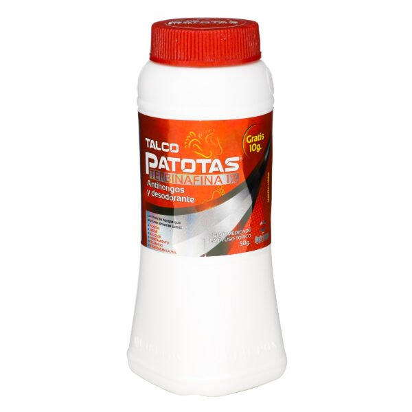 Talco Patotas Terbinafina) 50 Gr