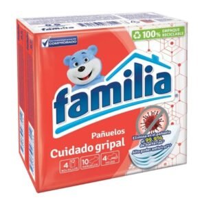 Panuelos Familia Cuidado Gripal 4 Und