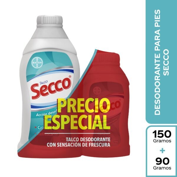 Talco Secco 150 Gr+90 Gr P.E.Iva
