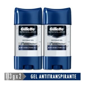 2 Dte Gillette Cleargel Prot.Ant.113pack