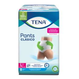 Pan.Tena Pants Clasico Large 8 Und