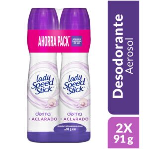 2 Dte.Lady Spray Derma Aclarad.91gr Pack