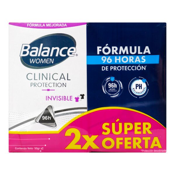 2 Dte Balance Crem Clinical Inv.Wom 50gr