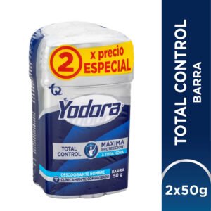 2 Dte Yodora Bar Tota Control 50gr P.E H