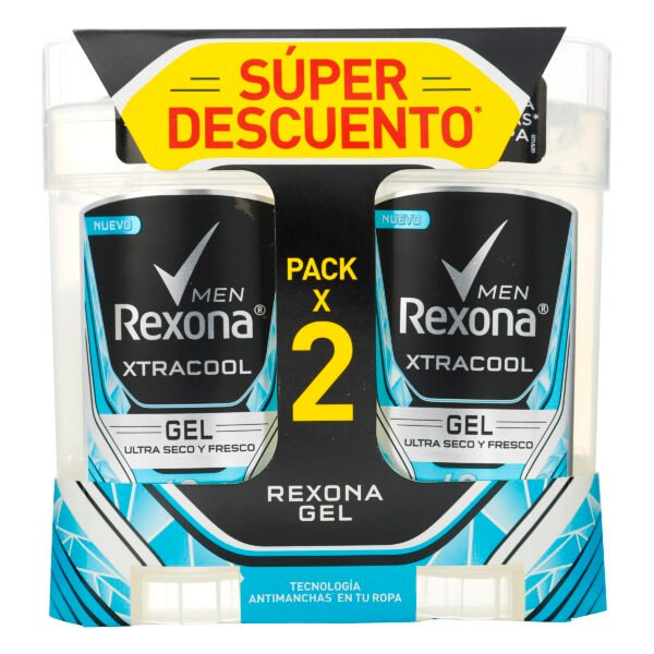 Duo Pack Rexona Men Xtracool Gel 113 Gr
