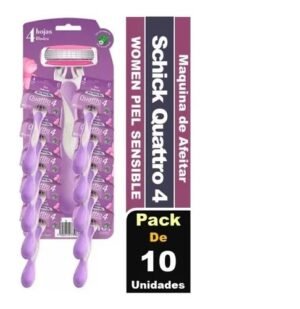 Maq.Schick 4 Quattro Women 10 Unds