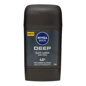 Dte.Nivea Barra Deep Black Carbon 50 G