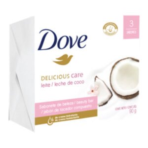 3 Jab.Dove Leche Coco 90gr
