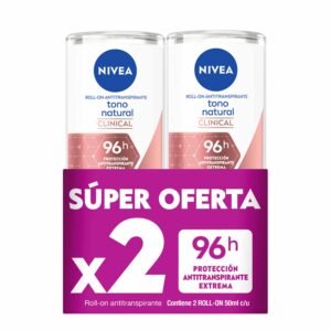 2 Dte.Nivea Rollon Cli.Tono Natural 50ml