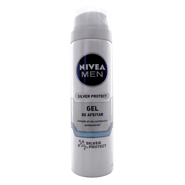Gel Afeitar Nivea Silver Protect 200 Ml