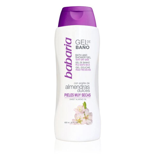 Gel Babaria Bano Aceite Almendra 600 Ml