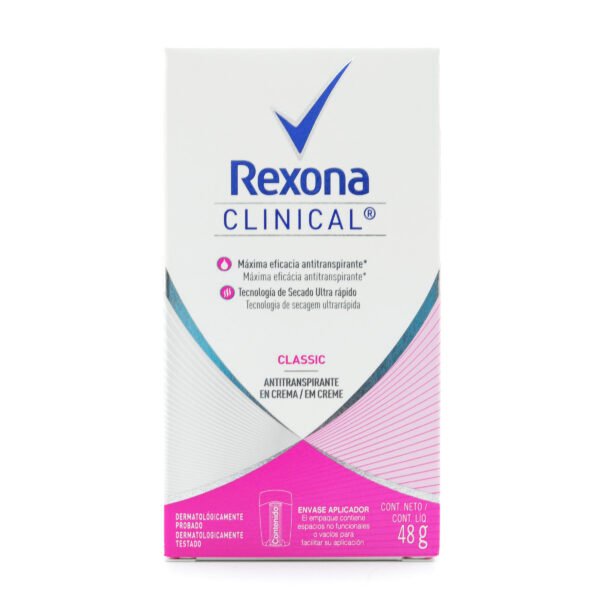 Dte.Rexona Clin.Crem.Classic Wom.48 Gr M