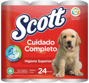 Pap. Hig. Scott Cuidado Comp 24 Und