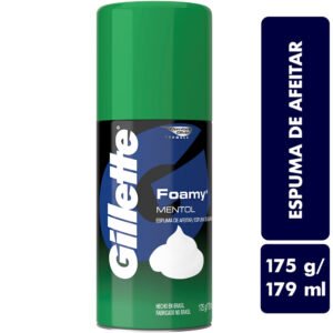 Espuma De Afeitar Foamy Menthol 175 Gr