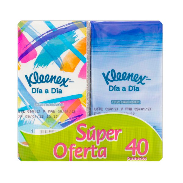 Pan.Kleenex Bolsillo Disenos 40 Und S.O