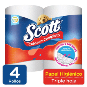 Pap.Hig.Scott Cuidado Comp 4 Und