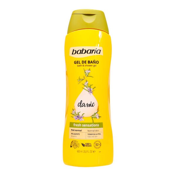 Gel De Bano Classic Babaria 600 Ml