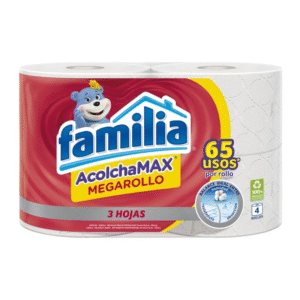 Pap.Hig.Familia Megarollo 4 Paq.12 Unds