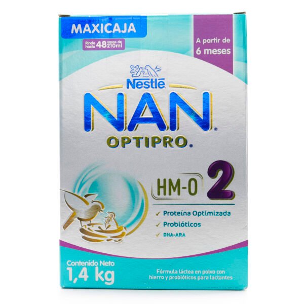 Nan Optipro Hmo 2 Maxicaja 1.4 Kg.