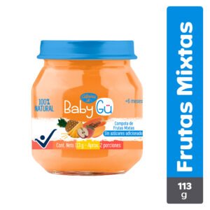 Compota Alpina Baby Gu Frutas Mix.113 Gr