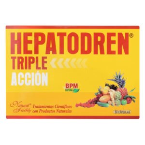 Hepatodren Triple Accion 60 Capsulas Nf
