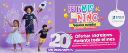 Día del NiñoDía del Niño Ofertas increíbles todo el mes 20% de descuento en referencias seleccionadas 20% de descuento